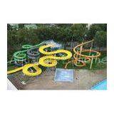 Commercial Outdoor Childrens 12m Fiberglass Water Slides Kit , Anti - UV thumbnail-1