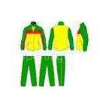 Green / Blue Children Tracksuits Embroidery Printing Full Jacket Zip Sportswear thumbnail-1