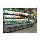 Vegetable / Milk Upright Multideck Open Chiller 2 Degree With Low Front