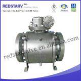 3PC Forged Steel Metal Seated Trunnion Ball Valve