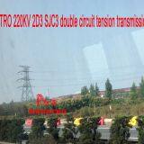 MEGATRO 220KV 2D3 SJC3 Double Circuit Tension Transmission Tower thumbnail-3