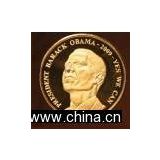 The Barack Obama 1 oz Gold Medallion