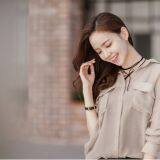 Fashion Jewelry Black Cord Choker thumbnail-3