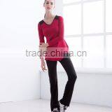 High Quality Fitness Clothing Women Long Sleeve Tee thumbnail-4