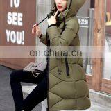 Winter Cotton Women in the Long Section of the Slim Cotton-padded Korean Version of the Down Jacket Students Jacket Fashion Wome thumbnail-4