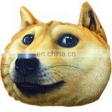 Cheap Cartoon 3d Printing Decorative Dog Pillow Custom Cute Soft Plush Animal Shaped Car Seat Cushion thumbnail-3