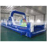 Factory Price Blue-white Inflatable Obstacle Course for Sale, Giant Inflatable Obstacle for Adults