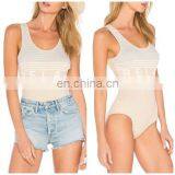 MiKa72169 2017 Beach Style Yellow Fashion Strap Bodysuits Sleeveless For Women Top Manufacturer Of Clothing