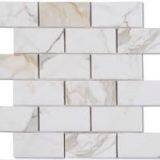 Brick Mosaic Bathroom Mosaic Wall Tiles CALACATTA GOLD