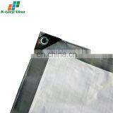 SILVER/WHITE # PE TARPAULIN # 140GSM thumbnail-2