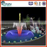 Large Hot Sale Popular Rock Garden Resin Dolphin Polyresine Decoration Fountain With LED Lights thumbnail-4