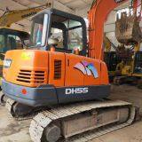High Quality Doosan DH55 Mini Excavator Crawler Moving Type,Secondhand Doosan Mini Crawler/wheel Excavator With Hydraulic Engine thumbnail-3