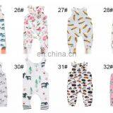 Baby Print Rompers 40+ Designs Boy Girls Cactus Forest Road Newborn Infant Baby Girls Boys Summer Clothes Jumpsuit Playsuits 3-1 thumbnail-5