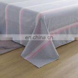 2020 Summer New Arrival Household Products Leaves Plaid Simple Style Aloe Cotton Bed Linen Comforter Bedding Set Cheap Price thumbnail-3