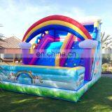 China Inflatable Rainbow Slide Jumping Castle Bouncer For Kids thumbnail-6