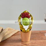 Simulation Food Egg Waffle Model Display Eggettes Puff Bubble Waffle Model Sample Dessert Display thumbnail-3