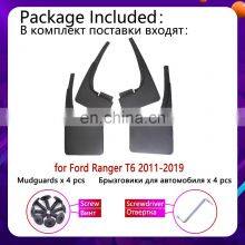 for Ford Ranger T6 2011 2012 2013 2014 2015 2016 2017 2018 2019 Mudguards Mudflap Fender Mud Flaps Guards Splash Car Accessories thumbnail-3