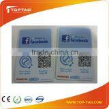 13.56mhz ISO 14443A NFC Card / Ntag203 Rfid Smart Card Printable Surface