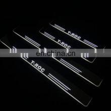 Led Door Sill Plate Strip for Volkswagen T-roc Dynamic Sequential Style Step Light Door Decoration Step thumbnail-2
