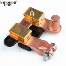 NEKEKE Car Knife Blade Switch Battery Disconnect Top Post Heavy Duty Shut Off 12V 24V Blade Car Switch Top Post Top Cut Off thumbnail-5