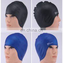 OEM Customized Personalized Waterproof Swim Cap Adult Seamless Silicone Swimming Cap thumbnail-5