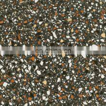 Terrazzo Design Matt Surface Rustic Colourful With Black Ceramic Porcelain Porcelanato Floor Tile