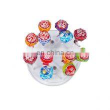 Two- Tier Clear Round Acrylic Lollipop Display Stand With Holes and Screws thumbnail-5