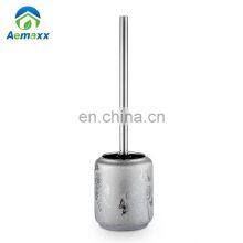 Round Shape Waste Bin Ceramic Silver Chrome Plated Dust Bin Trash Bin thumbnail-4