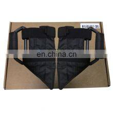 For Jeep JK for Wrangler 2007-2017 Hand Hold Fabric+Aluminum Alloy 2/4 Door Handle Cover Trim Accessories 07-17 thumbnail-4