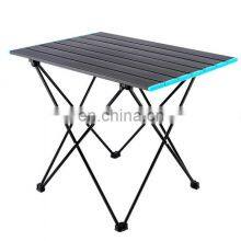 Aluminum Alloy High Quality Outdoor Furniture Mini Collapsible Wine Portable Bbq Camping Folding Picnic Table