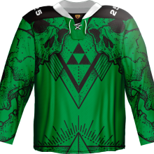  Custom 2022 Fashion Pattern Ice-Hockey Jersey With 100%polyester thumbnail-4