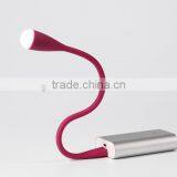 Company Business Gift Led Usb Light, LED USB Light Muti-color 0.5w DC 3V Black Bendable Easy Carrying
