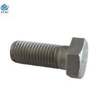 Hot Dip Galvanized Hex Head Bolt High Strength Carbon Steel Bolt Full Thread