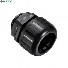 Nylon Flexible Explosion-proof Cable Gland Connector 25mm Plain Screwed Adaptor thumbnail-5