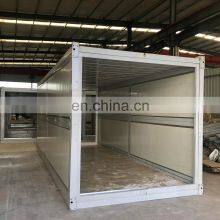 20ft Newest Best Selling Prefabricated Foldable Portable Prefab Folding Container Houses Homes Office