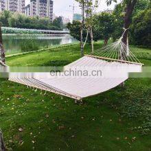 2021 Travel Cotton Adult Tree Hanging Garden Folding Swing Outdoor Camping Hammock thumbnail-1