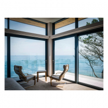 Heat insulation Aluminium framed Sliding glass door