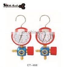 Refrigeration Air Conditioning Single Digital Pressure Gauge With Sight Glass thumbnail-5