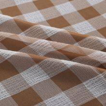 Big Checked Chiffon Polyester Chiffon Ripstop Fabric thumbnail-5
