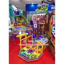 Guangdong Zhongshan Tai Le Play Children's Indoor Video Game Carnival Play Bean Bean Whack-a-mole Button Pat Music Bug Fighting Three People Online Battle thumbnail-4