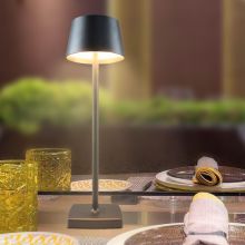 Cordless Metal Decorative LED Dining Table Lamp
