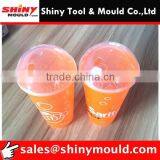 2 Cavities Plastic Thin Wall Milk Tea Cup Lid Mould thumbnail-4