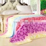 Comfortable blankets 100% polyester flannel blankets