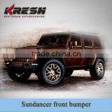 4x4 SUV KRESH-sundancer Wrangler Jeep Front Guard Bar Used for 2007-2015JK With Black Color and Steel Material thumbnail-2