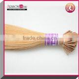 Arisonhair Keratin Tipped i Tip Hair Extension Brazilian Virgin Human Blonde Pre-bonded Hair Extension thumbnail-1