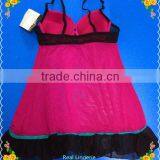 Sexy Embroidery Lace Babydolls thumbnail-6