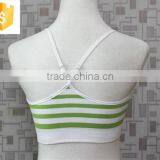 Girls Seamless Underwear, Seamless Bra, Shadow Stripe Underwear for Young Lady thumbnail-3