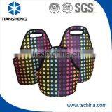 Foldable Neoprene Lunch Bag Coated With Aluminium Inside in Different Size