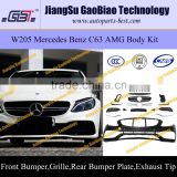 W205 C63 AMG body kit for mercedes W205 benz