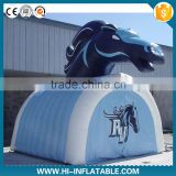 inflatable horse tunnel/inflatable football tunnel/inflatable tunnel tent,football tent